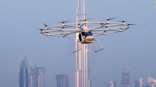 Taksi Drone Pertama di Dunia Sukses Melakukan Test Drive